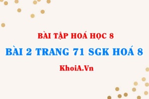 Bài 2 trang 71 SGK Hóa 8: Xác định phần trăm theo khối lượng của nguyên tố, lập công thức hoá học của hợp chất